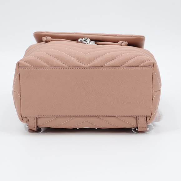 New Rebecca Minkoff Edie Flap Quilted Leather Backpack - Picture 10 of 13